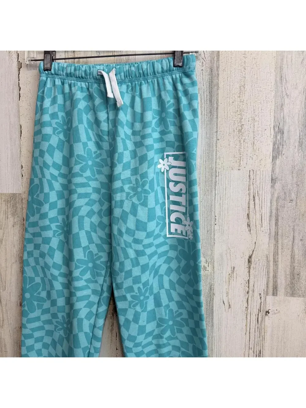 Justice Girls Jogger Sweatpants Size L (12/14) Teal